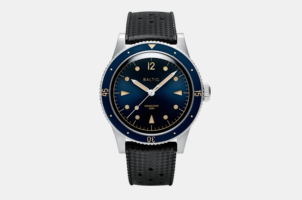 Baltic Aquascaphe With Blue Dial
