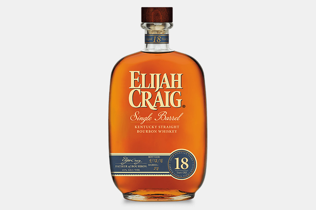 Elijah Craig Single Barrel 18 Year Kentucky Straight Bourbon